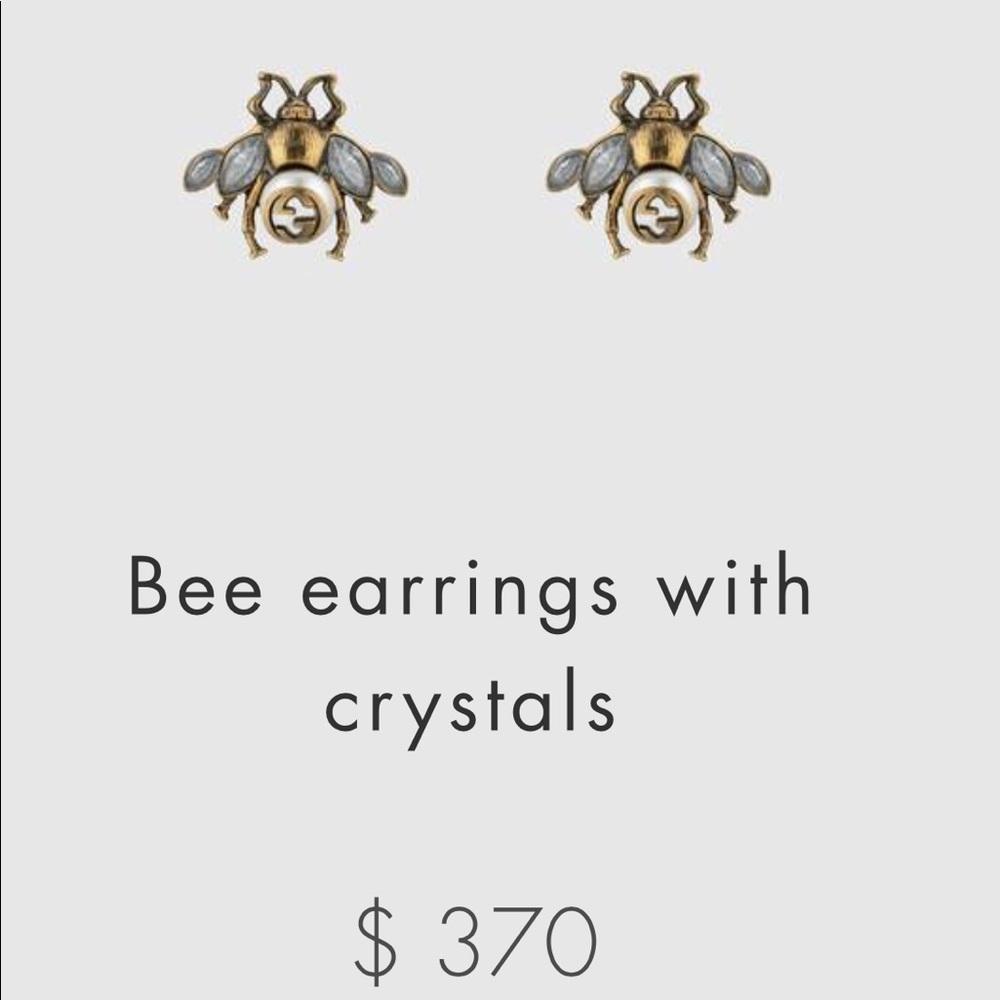 LAST PAIR Queen Bee 🐝 studs - Picture 2 of 2